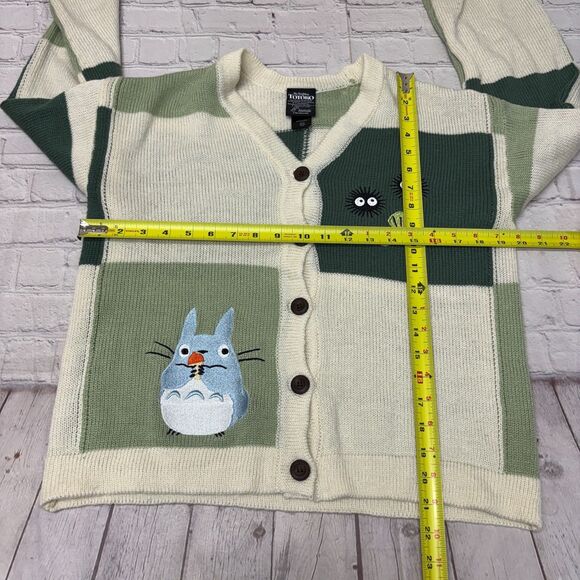 My Neighbor Totoro Studio Ghibli Women Cardigan Sweater XS X-Small C049 -18 - Picture 2 of 15